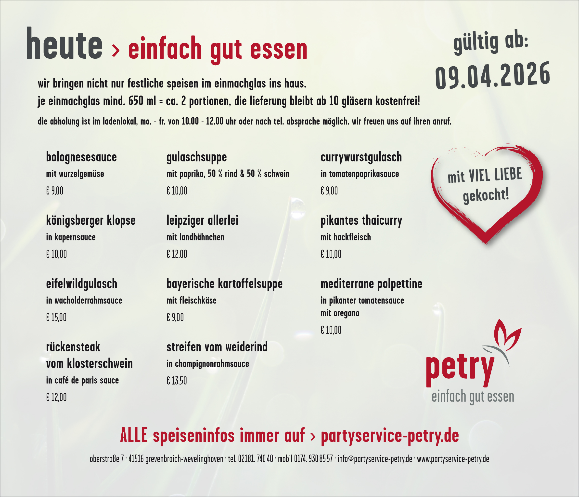 partyservice petry.de catering ernst petry grevenbroich